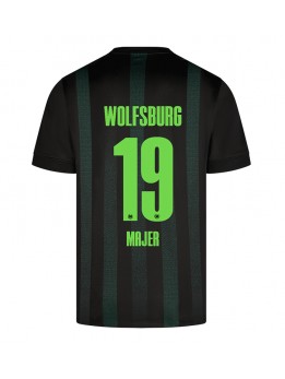 Wolfsburg Lovro Majer #19 Auswärtstrikot 2024-25 Kurzarm